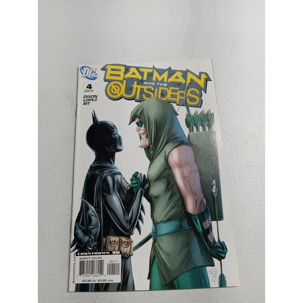 Batman and The Outsiders #4 (2008) DC Comics
